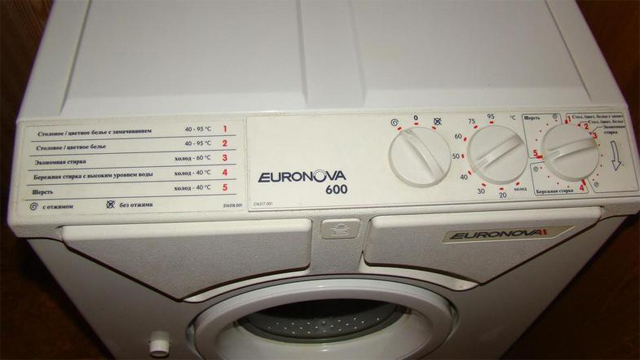Приборная панель стиральной машины Eurosoba 600